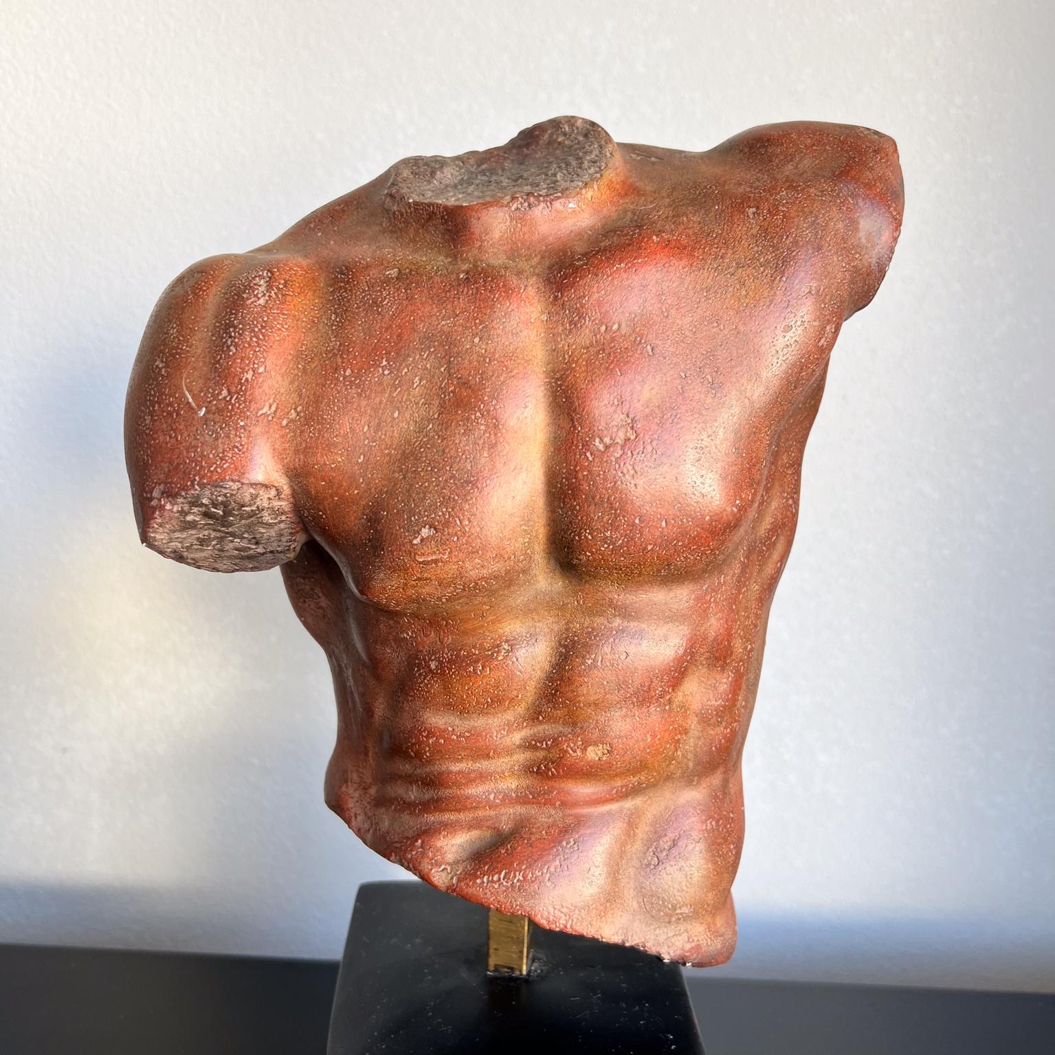 1991 männliche Torso-Skulptur Sergey Eylanbekov Alva Studios im Angebot 9