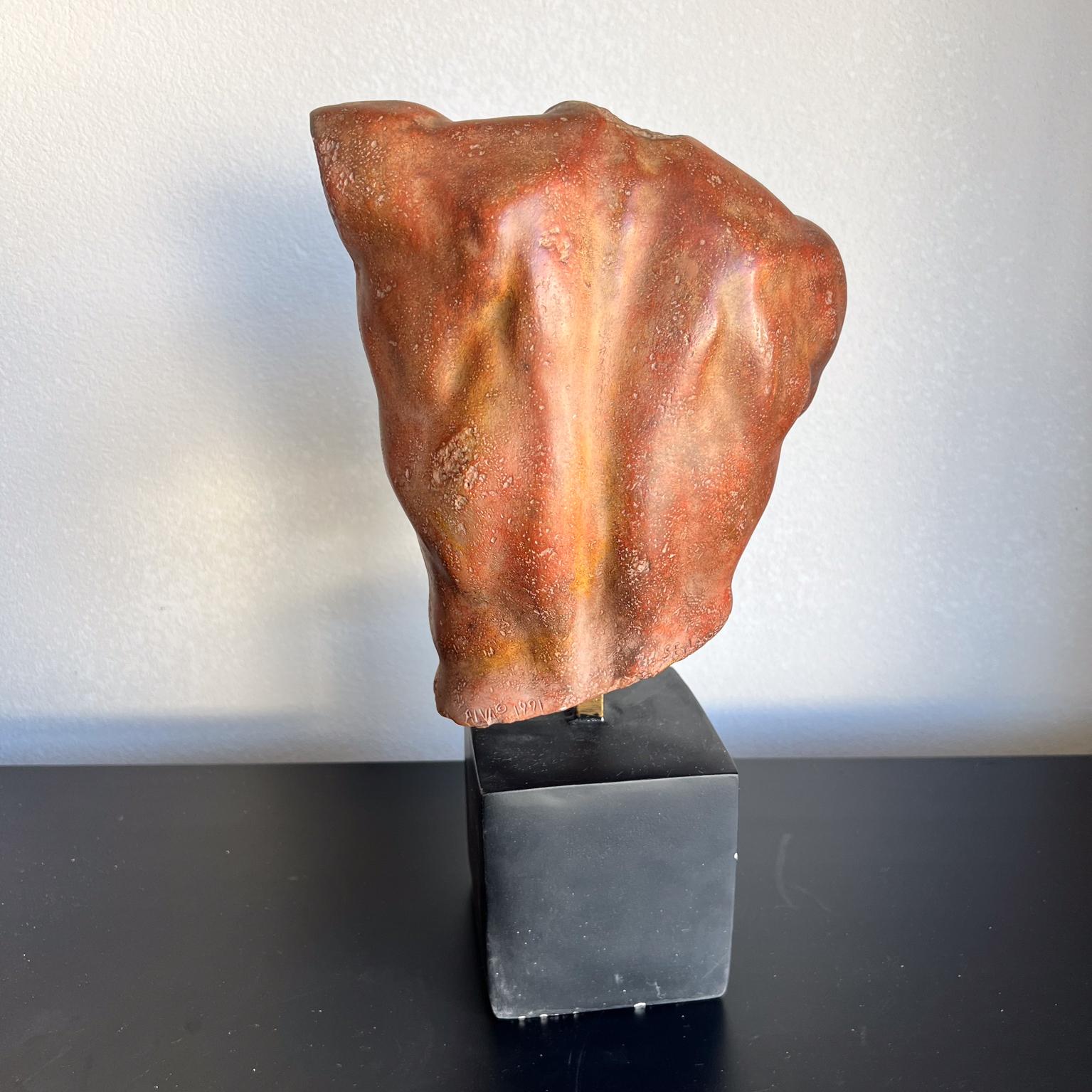 1991 männliche Torso-Skulptur Sergey Eylanbekov Alva Studios (Gips) im Angebot