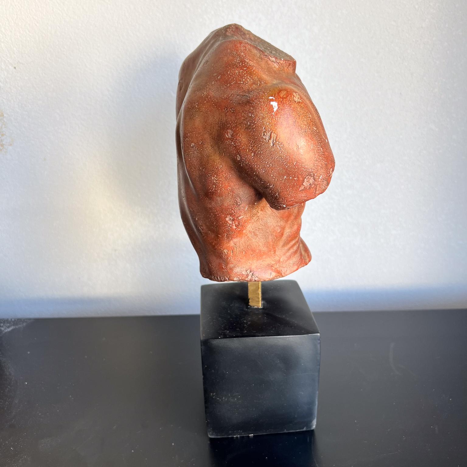 1991 männliche Torso-Skulptur Sergey Eylanbekov Alva Studios im Angebot 2