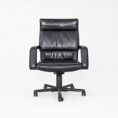 1991 Mario Bellini et Dieter Thiel pour Vitra Chaise de bureau Figura en cuir