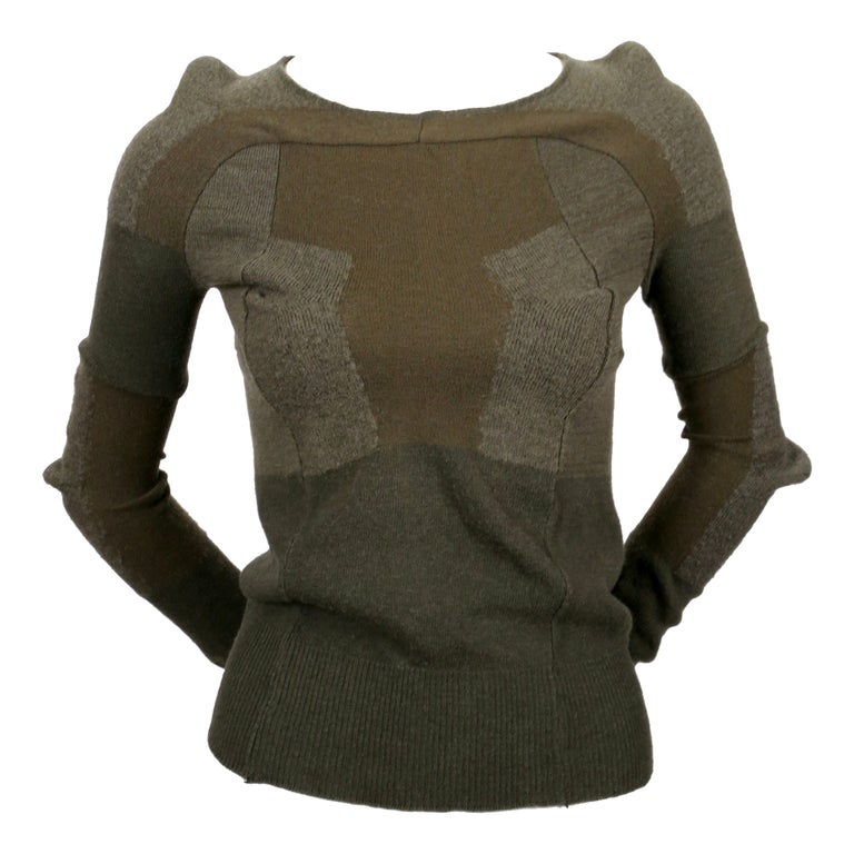 1991 MARTIN MARGIELA artisanal top made of army socks