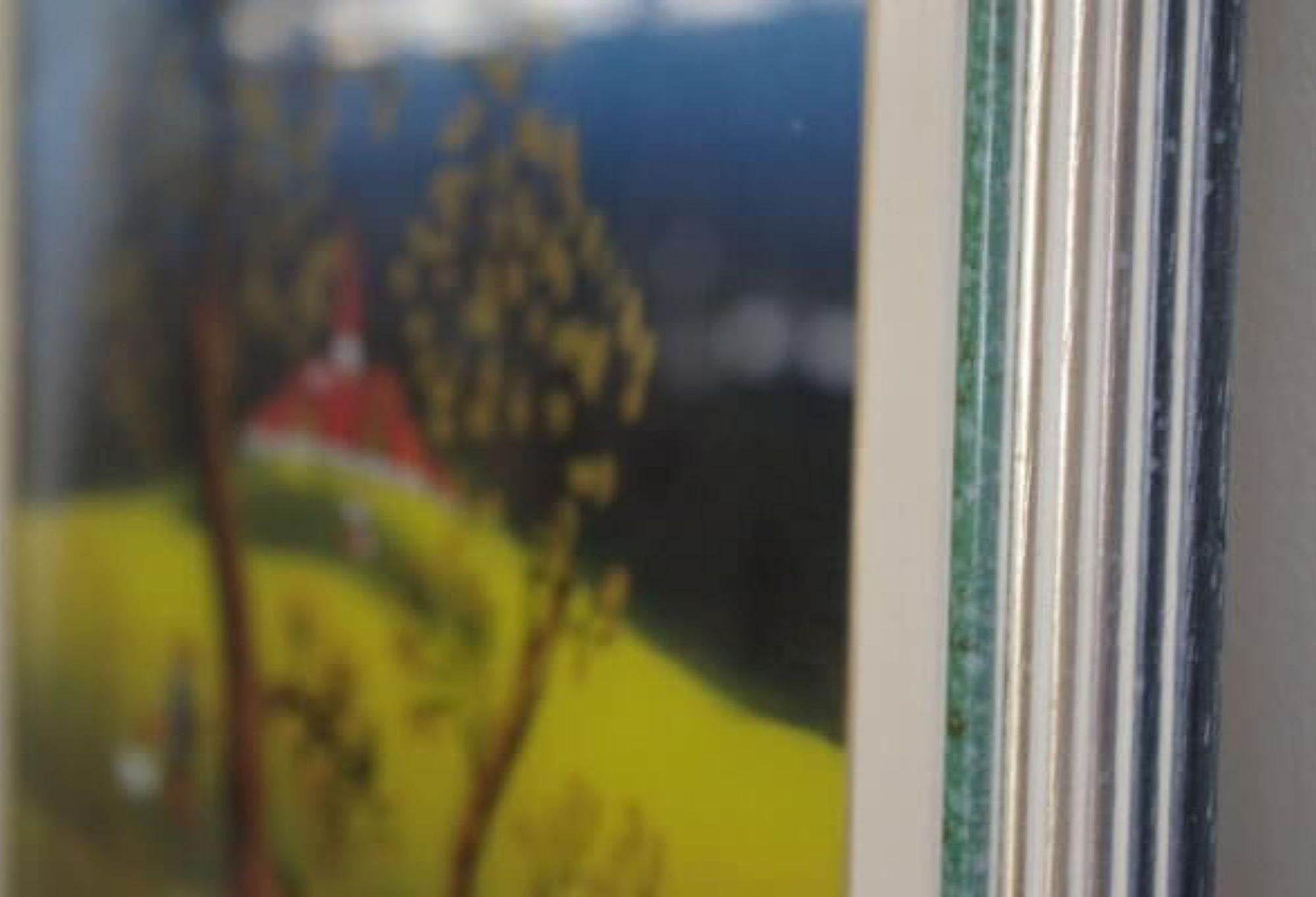 1991 Mugosa Naive Kunst Triptychon - Original Öl auf Leinwand Gemälde ( Satz von 3 ) im Angebot 15