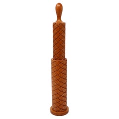 Retro 1991 Pearwood Pepper Mill by Andrea Branzi for Alessi