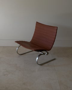 1991 Poul Kjaerholm PK 20 lounge chair for Fritz Hansen, Denmark