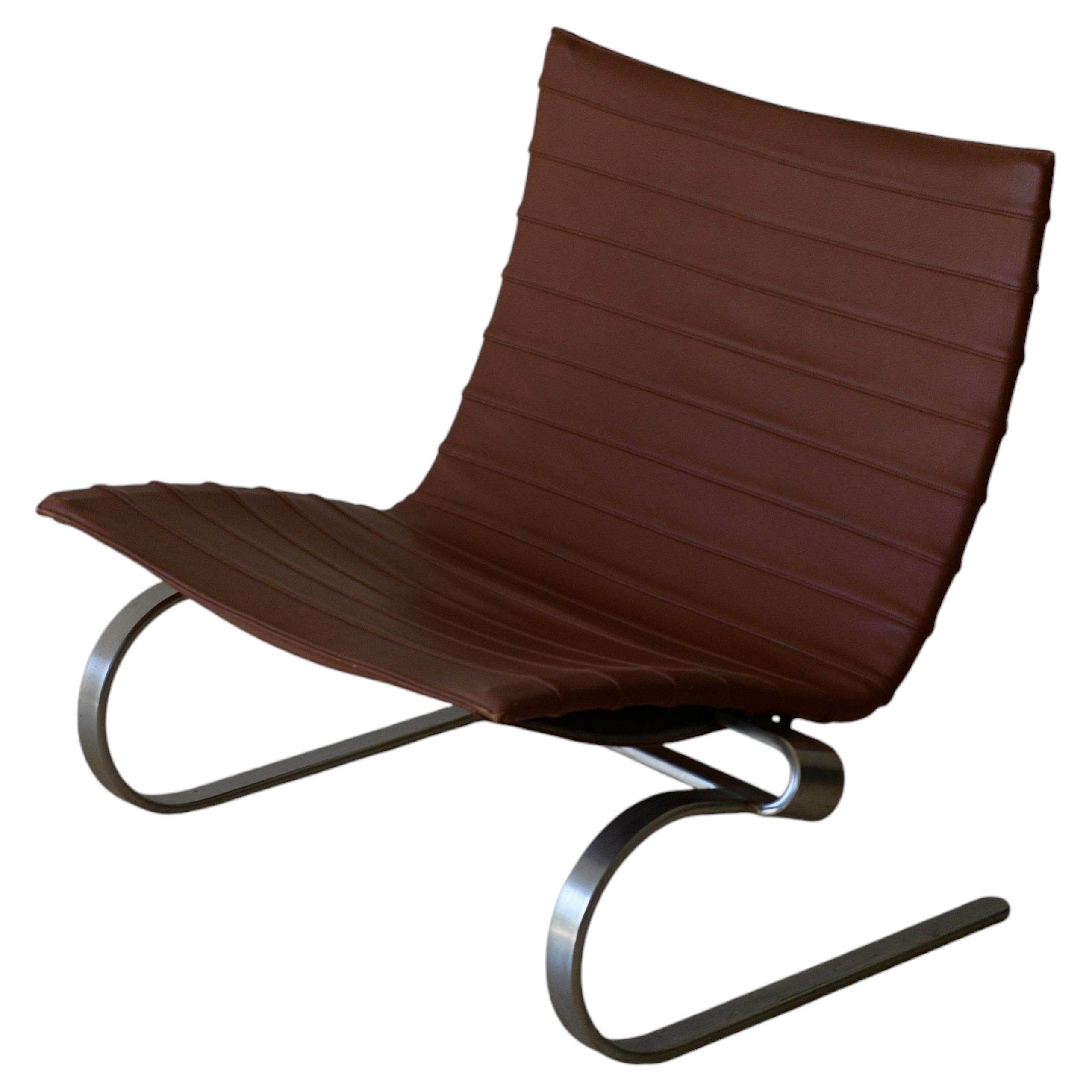 1991 Poul Kjaerholm PK 20 lounge chair for Fritz Hansen, Denmark