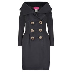 1991 Silk Christian Lacroix Dress Jacket with Crystal Buttons