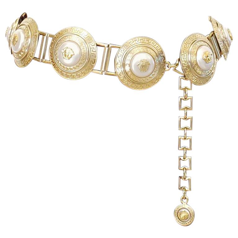 1991 Vintage Versace Atelier Chain Belt