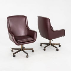 1991 Ward Bennett Executive Desk Chair for Brickel Associates 12x Available