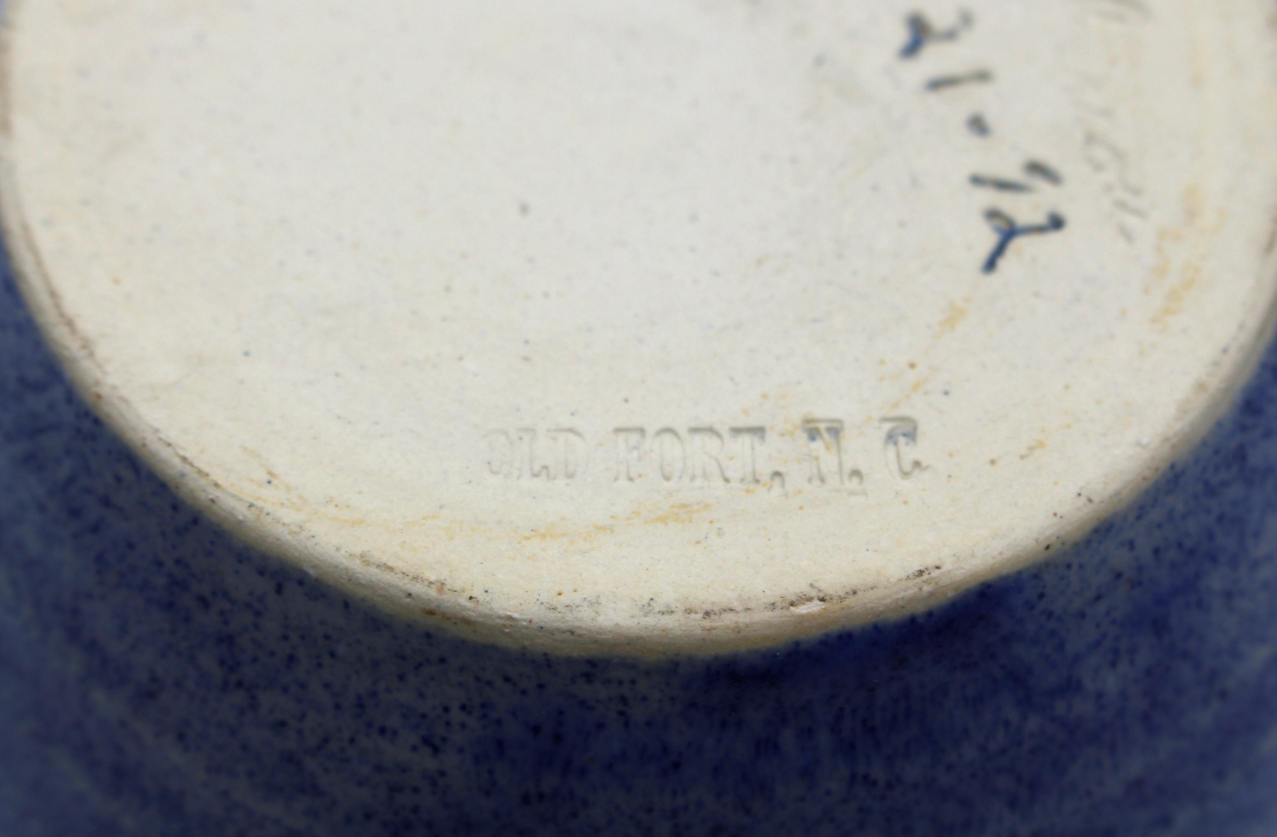 1992 Set americano di 4 tazze da zuppa in ceramica John Garrau In condizioni buone in vendita a Chapel Hill, NC