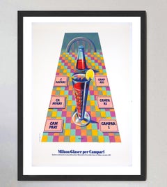 1992 Campari - Milton Glaser Original Vintage Poster