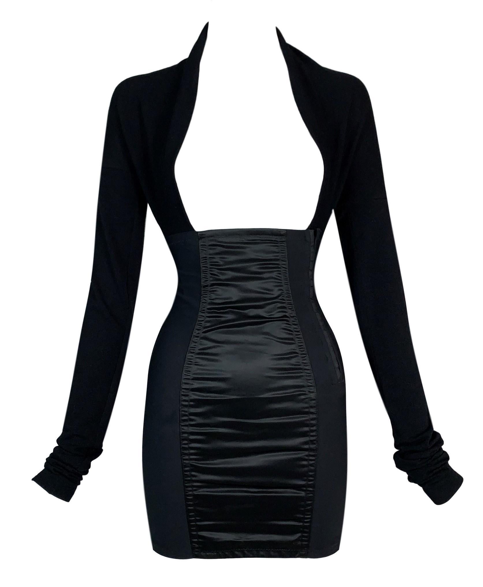 dolce and gabbana 1992 black dress