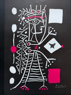 1992 Kenwood Winery „Pablo Picasso - Jacqueline“ Künstlerserie-Druck