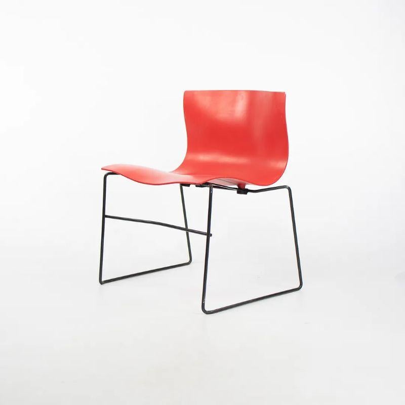 1992 Knoll Handkerchief Stacking Chairs by Massimo & Lella Vignelli 12+ Avail For Sale 3
