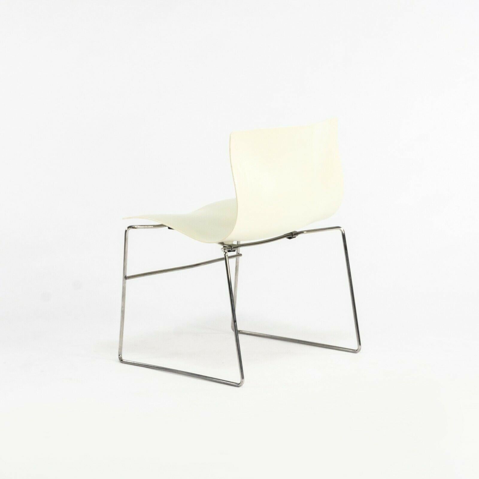 American 1992 Knoll H&kerchief Stacking Chairs by Massimo & Lella Vignelli 10x Available