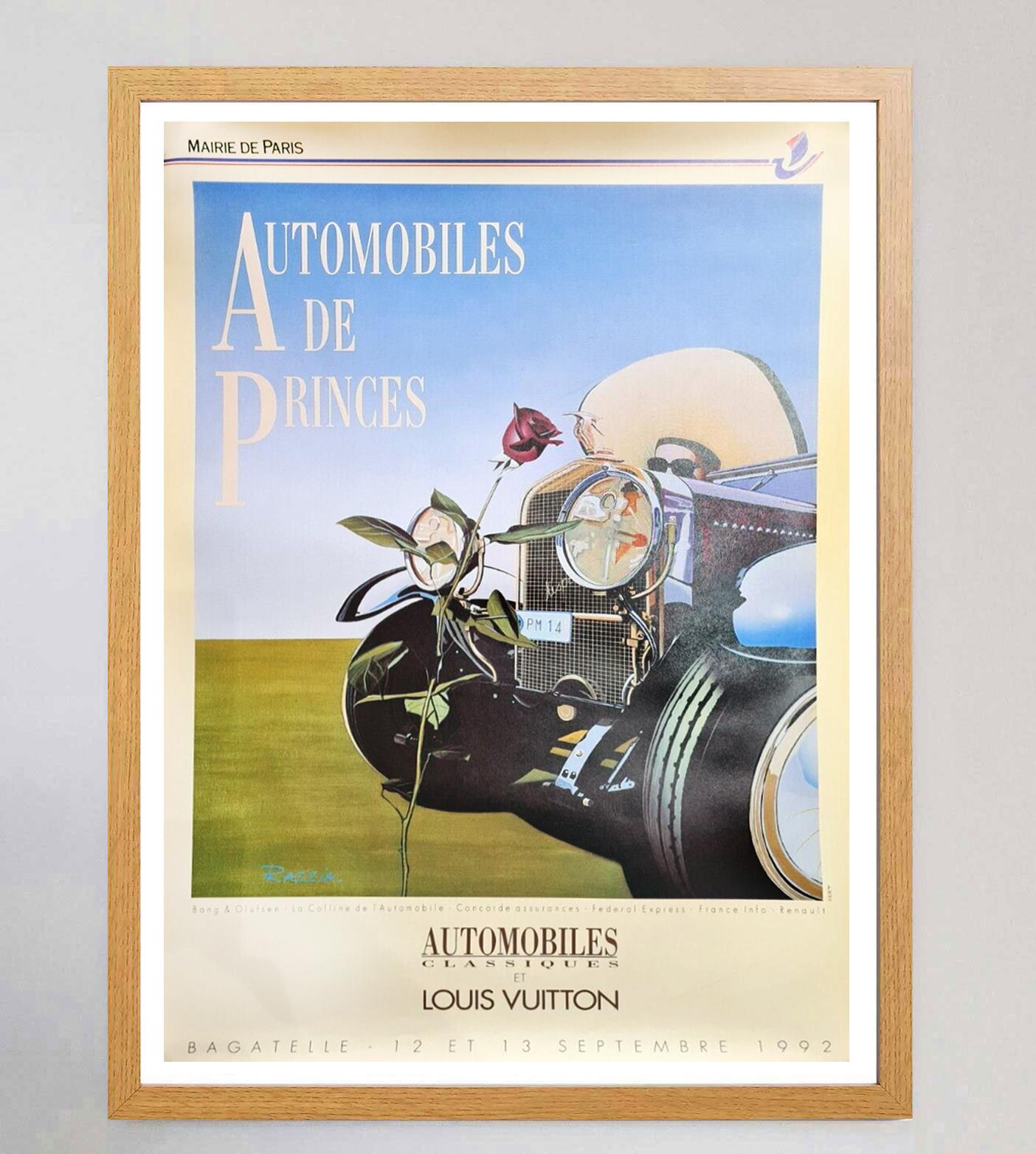 French 1992 Louis Vuitton Bagatelle - Razzia Original Vintage Poster For Sale