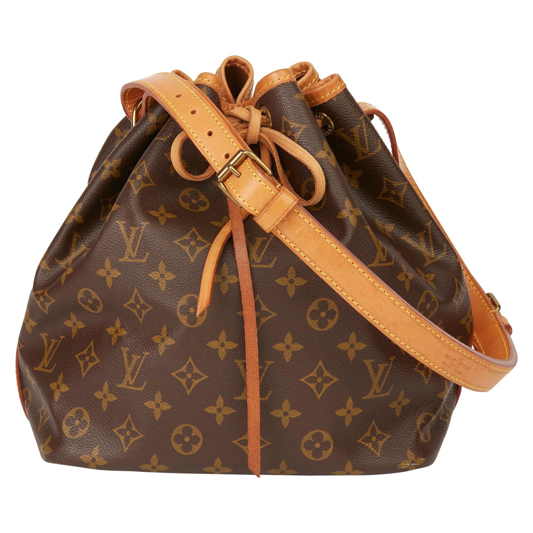 Louis Vuitton Embossed Leather Bag - 92 For Sale on 1stDibs