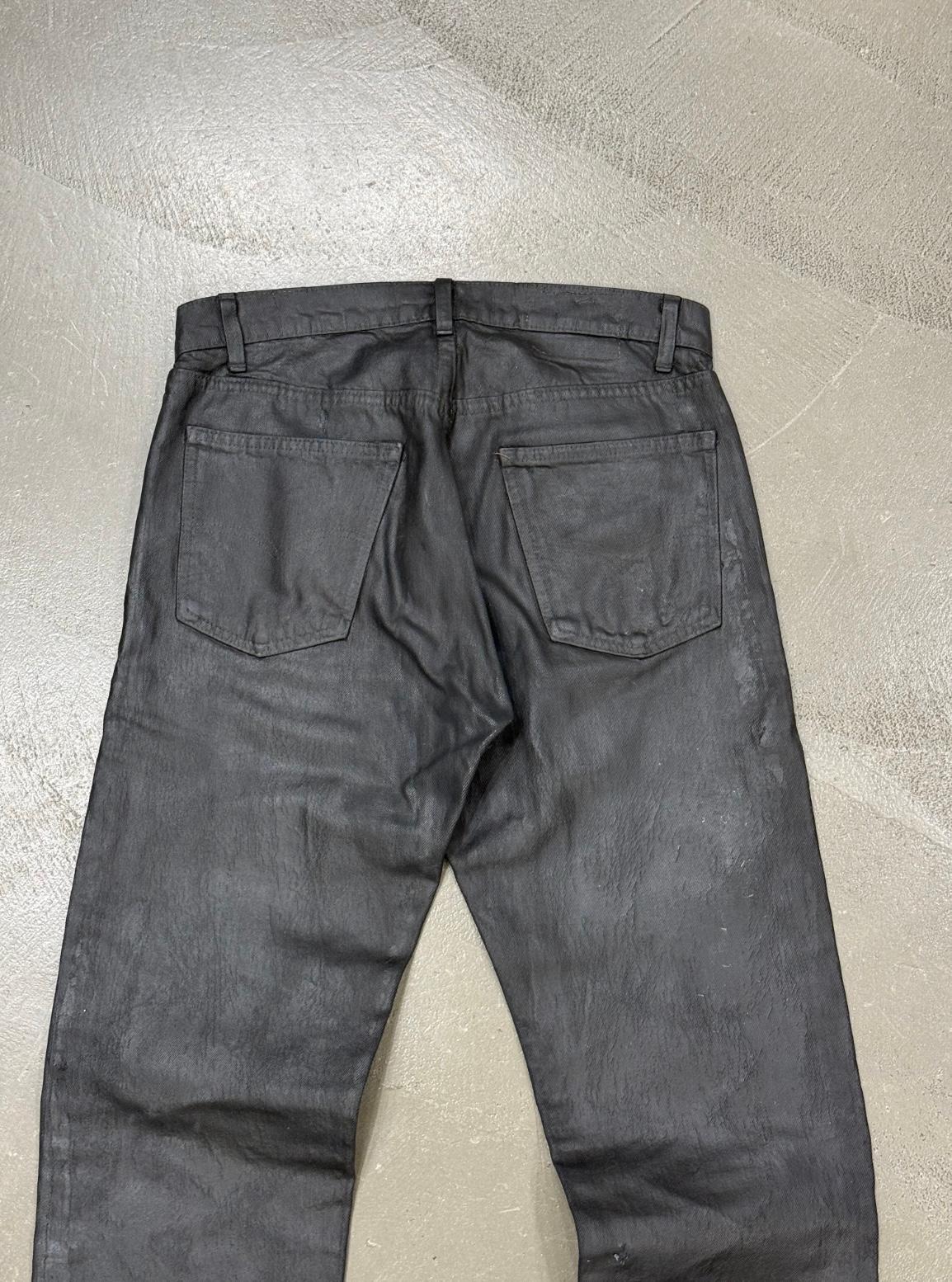 vaqueros pintados artesanales Maison Margiela 1992 en venta 1