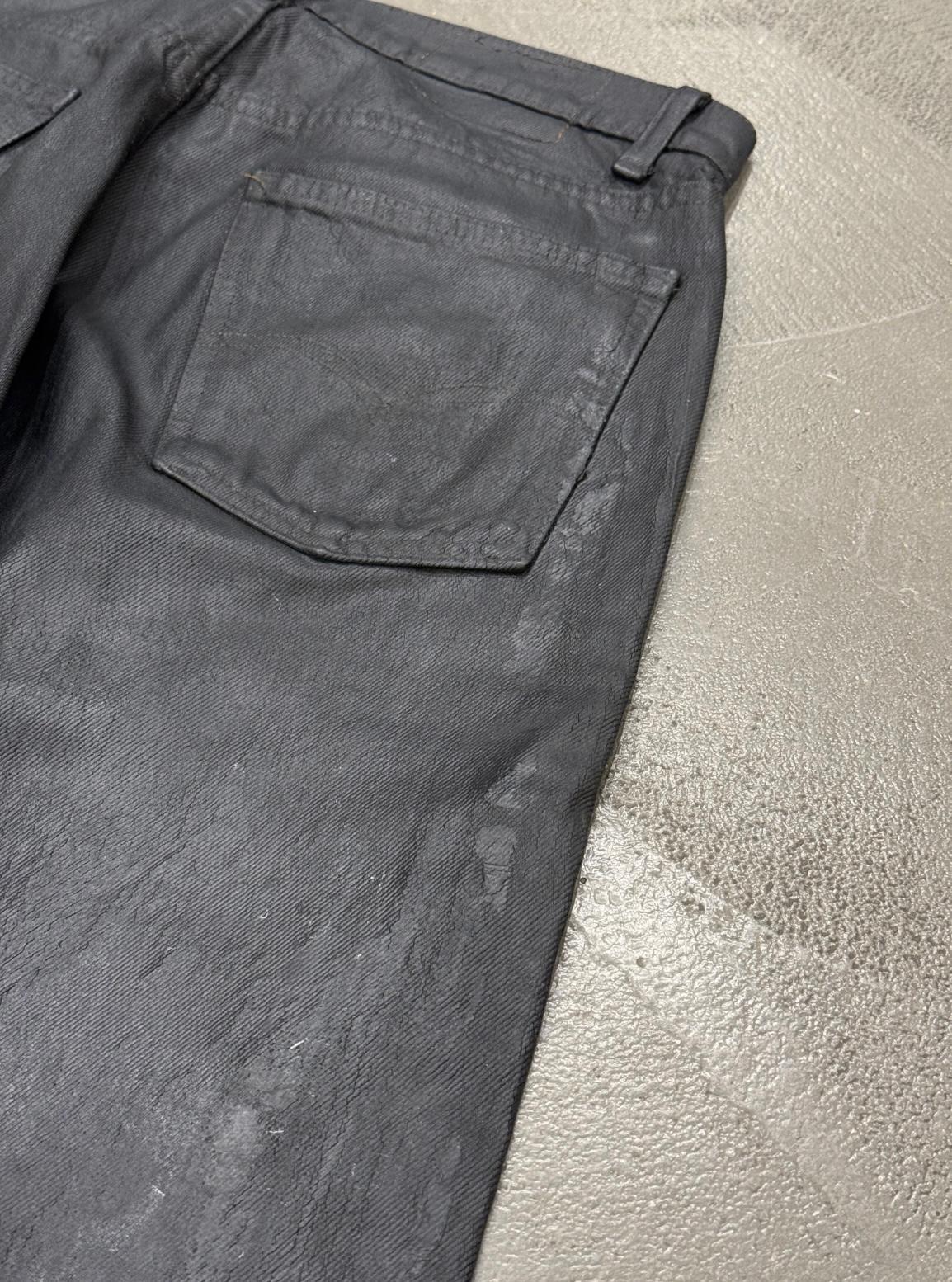 vaqueros pintados artesanales Maison Margiela 1992 en venta 2