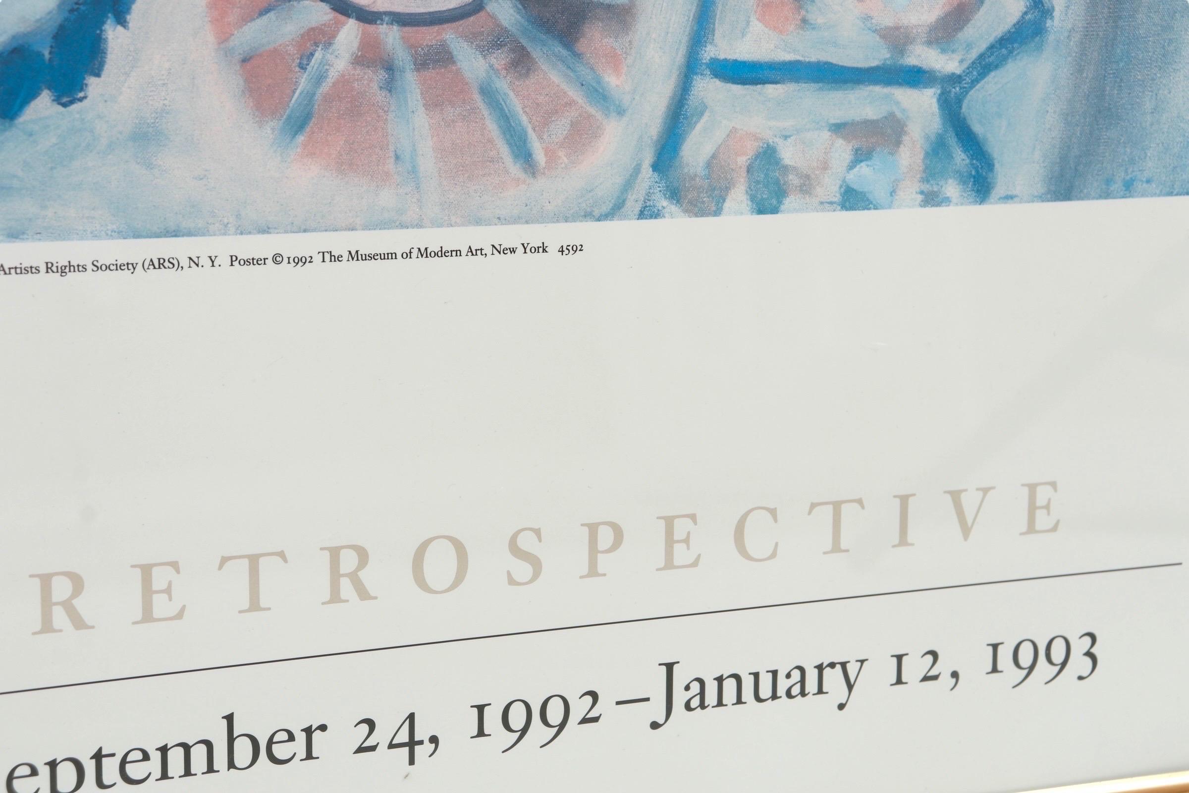 Late 20th Century 1992 Matisse Exhibition Posters - Set of 2