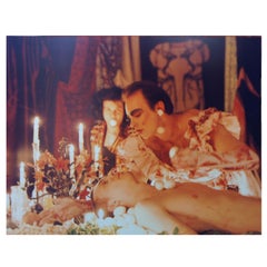 Vintage 1992 Photograph "The Banquet" of Hunter Reynolds & Chrysanne Stathacos