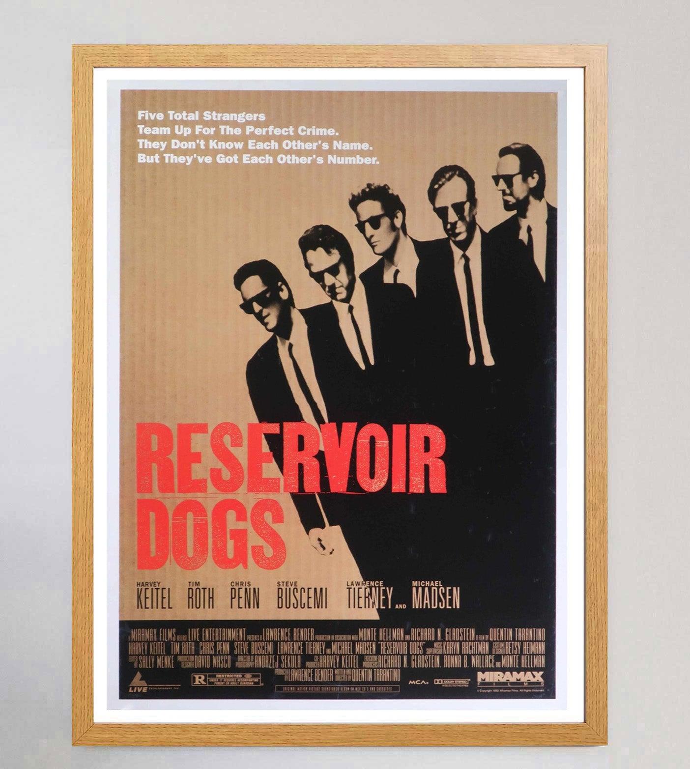 American 1992 Reservoir Dogs Original Vintage Poster For Sale