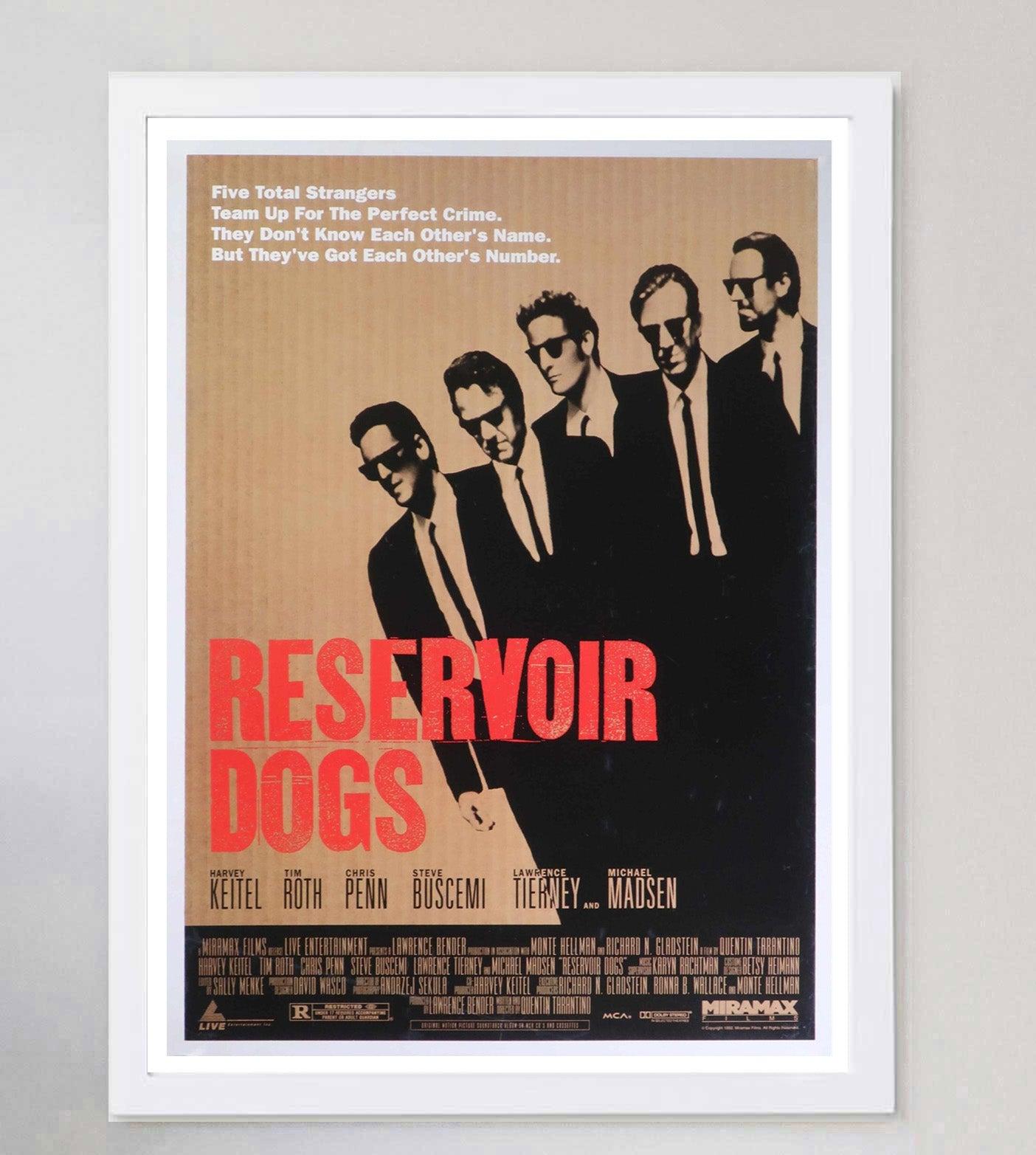 1992 Reservoir Dogs Original Vintage Poster In Good Condition For Sale In Winchester, GB
