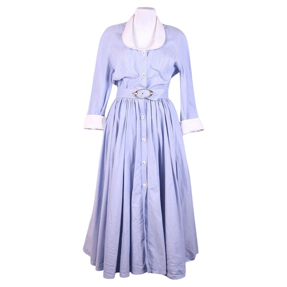 1992 Thierry Mugler Museum Exhibit Vintage Dress Rarity en venta
