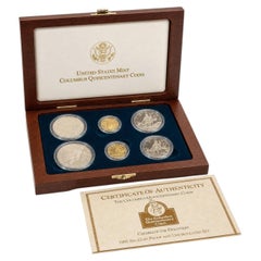 1992 United States Mint Columbus Quincentenary Coin Set of 6