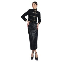 1992 Versace Miss S&M Runway Bondage Jacket