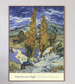 Affiche vintage originale de Vincent Van Gogh - Cleveland Museum of Art, 1992