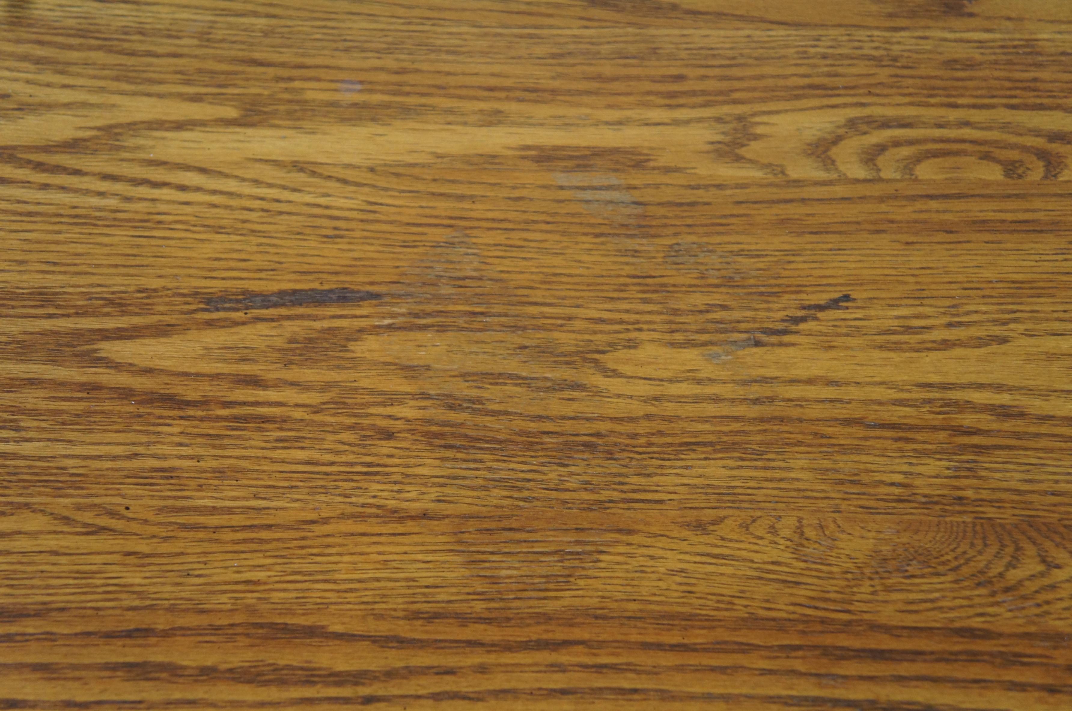 1992 Vintage Pennsylvania House Oak Side End Accent Tables or Nightstands 3