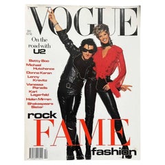 Used 1992 VOGUE Rock Fame Fashion - Cover by Andrew Macpherson