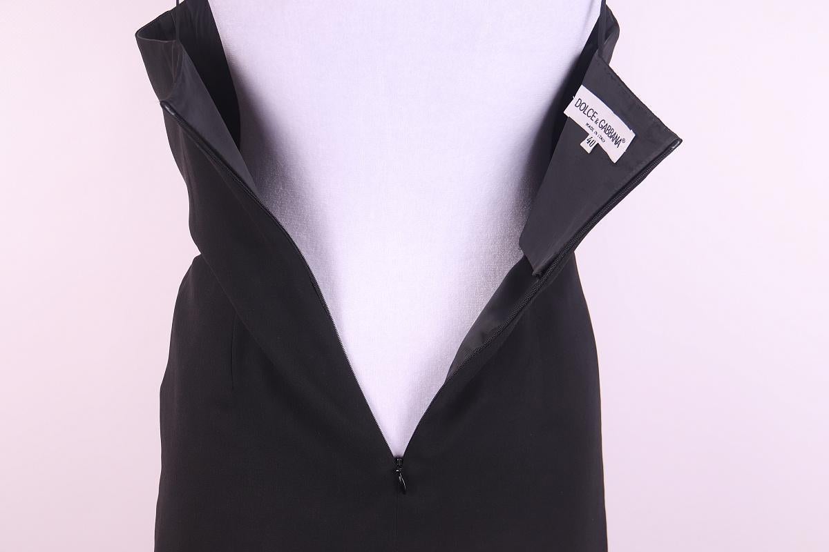 1993-1995 Dolce & Gabbana  vestido de seda en venta 6