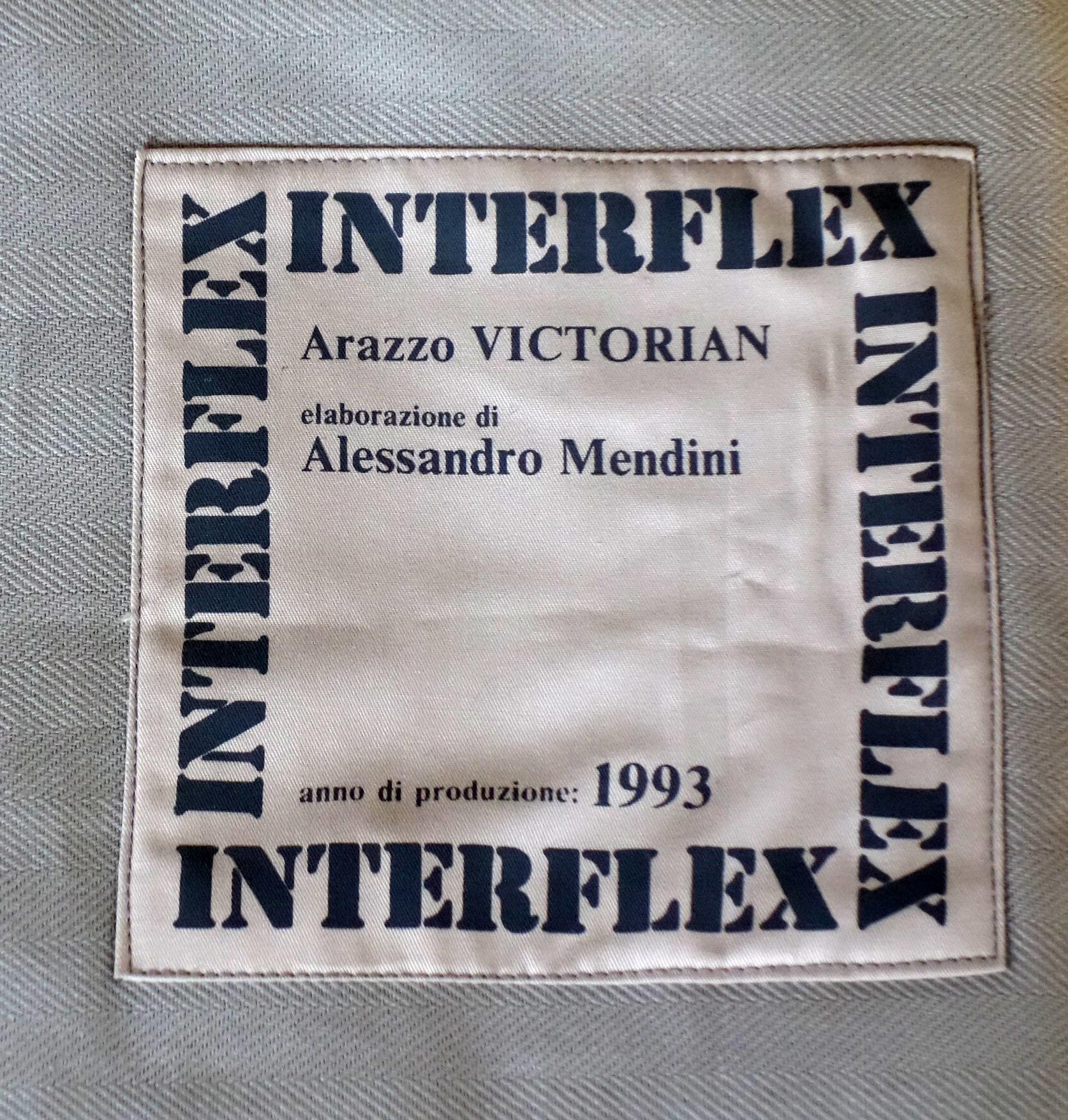 1993 Alessandro Mendini Interflex Postmodern Design Wall Hanging Tapestry For Sale 3