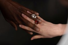 19.93 Carat Madeira Citrine 18 Carat Rose Gold Ring