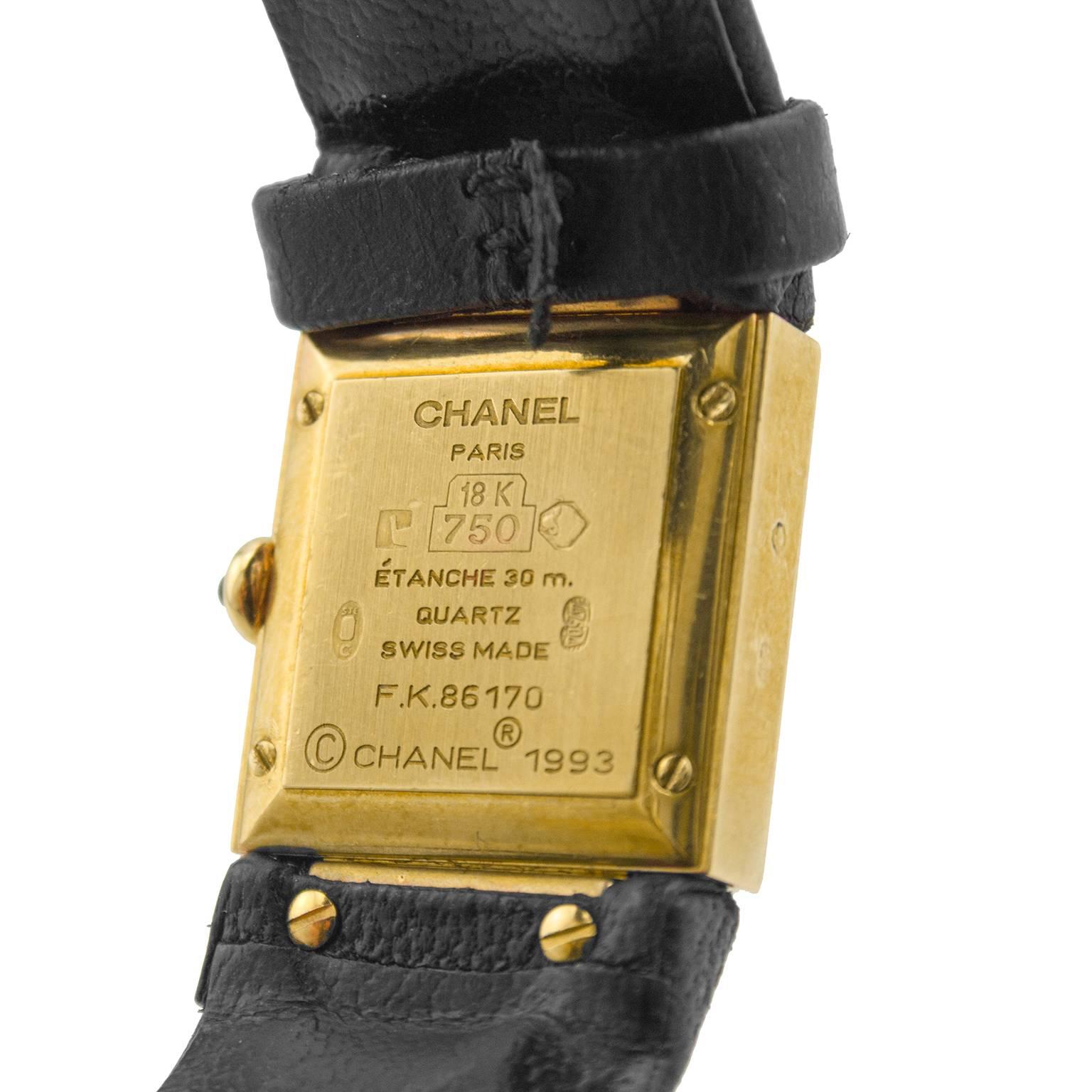 chanel watch vintage