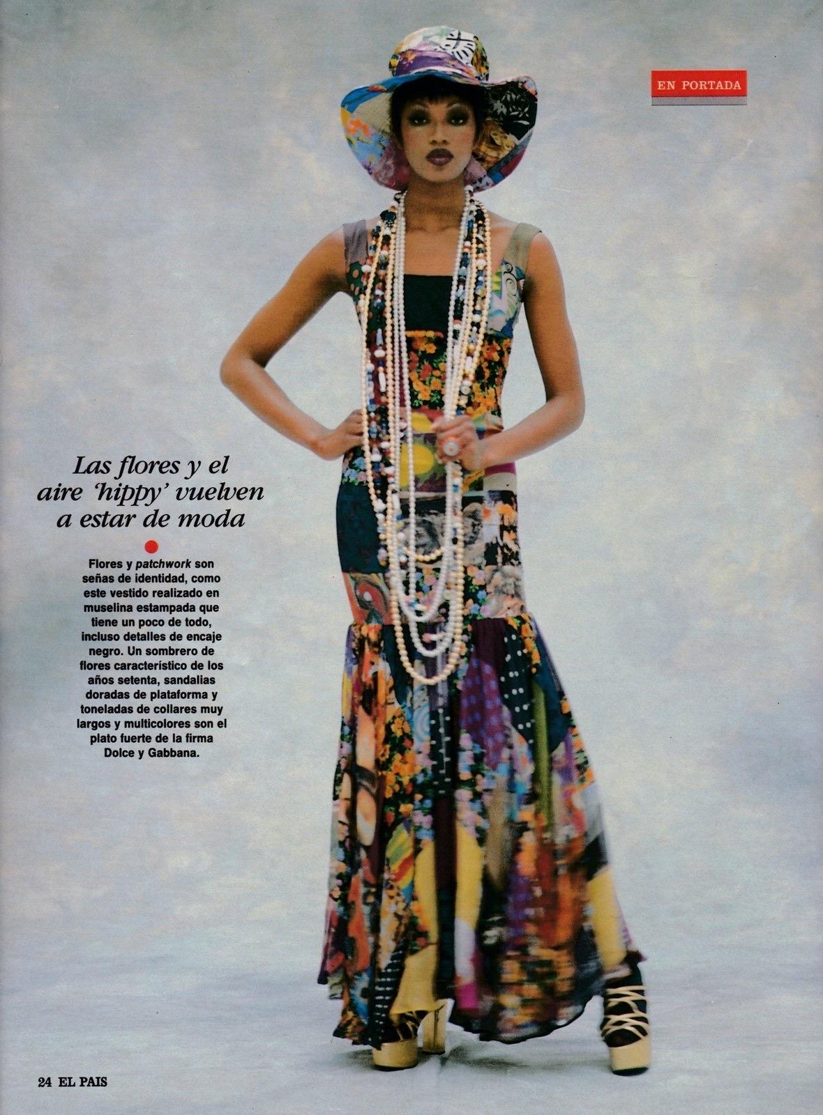Brown 1993 Dolce & Gabbana Documented Colorful Patchwork Hourglass Flounce Silk Gown For Sale