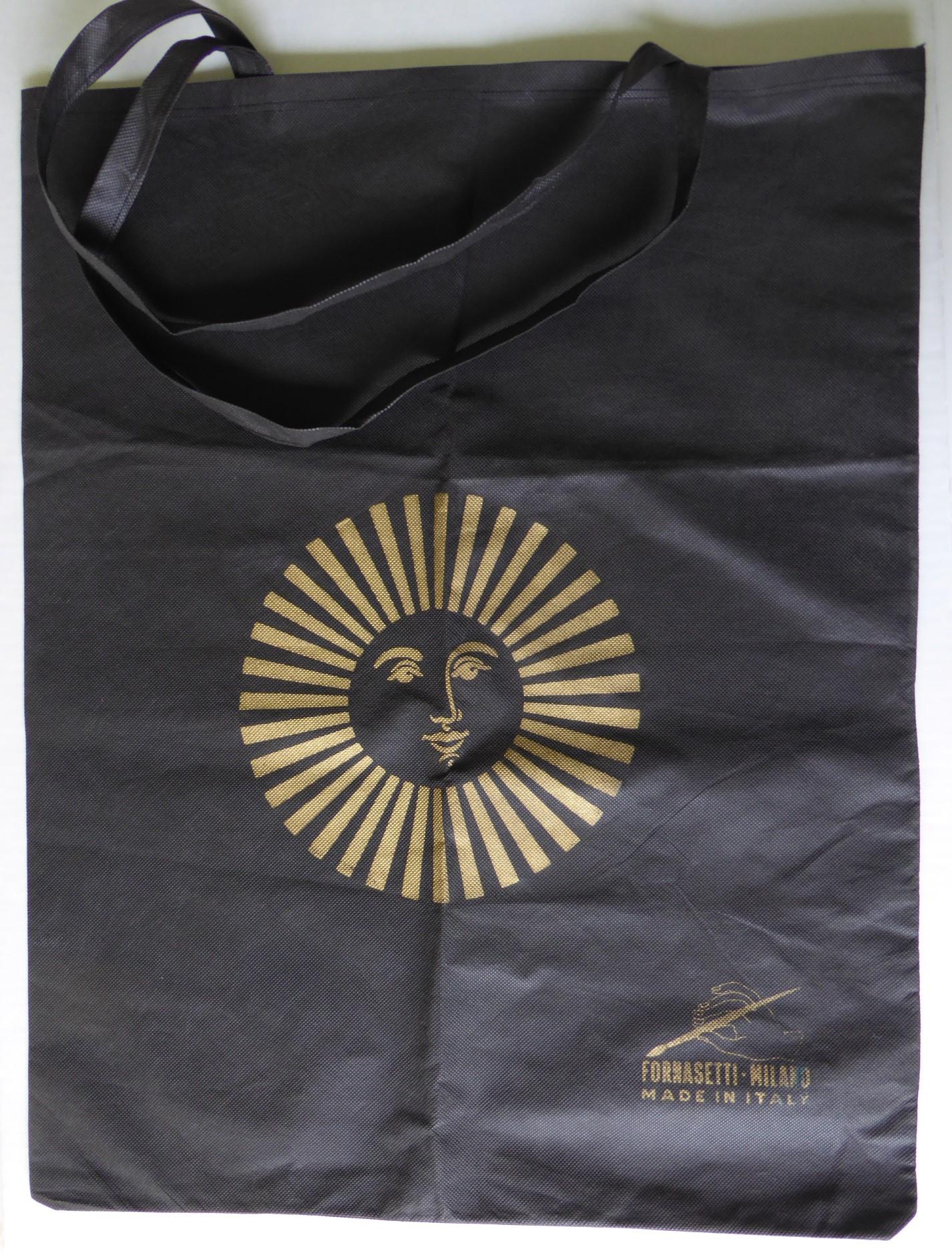 1993 Fornasetti Portfolio 6 Surrealist Black/Gold Prints France For Sale 8