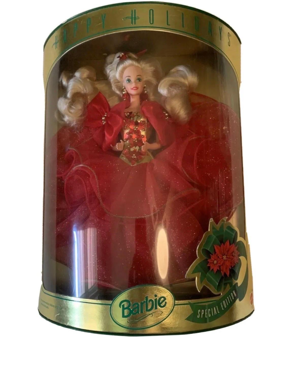 1993 holiday barbie value