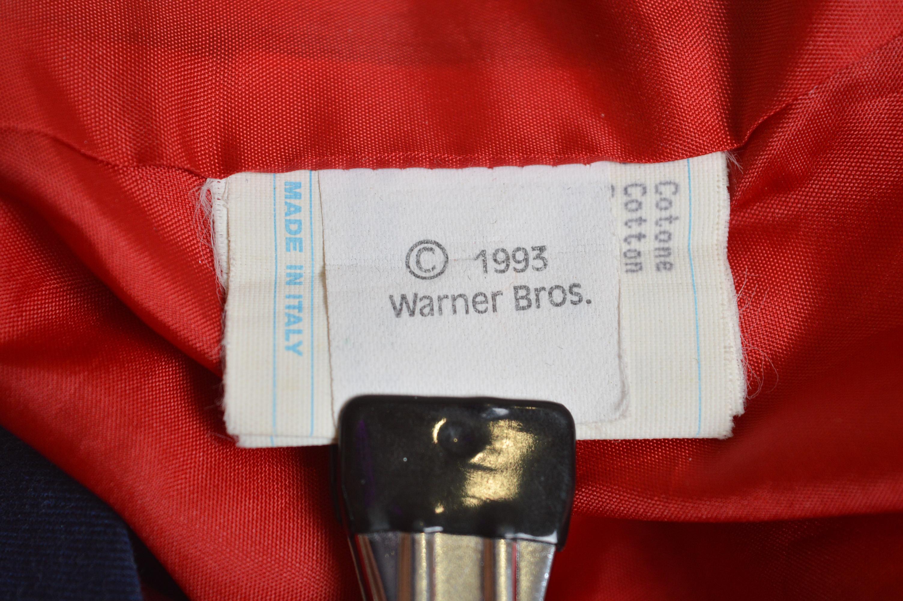 Men's 1993 Jean Charle de Castelbajac Road Runner Warner Bros Cartoon Vest Waistcoat For Sale