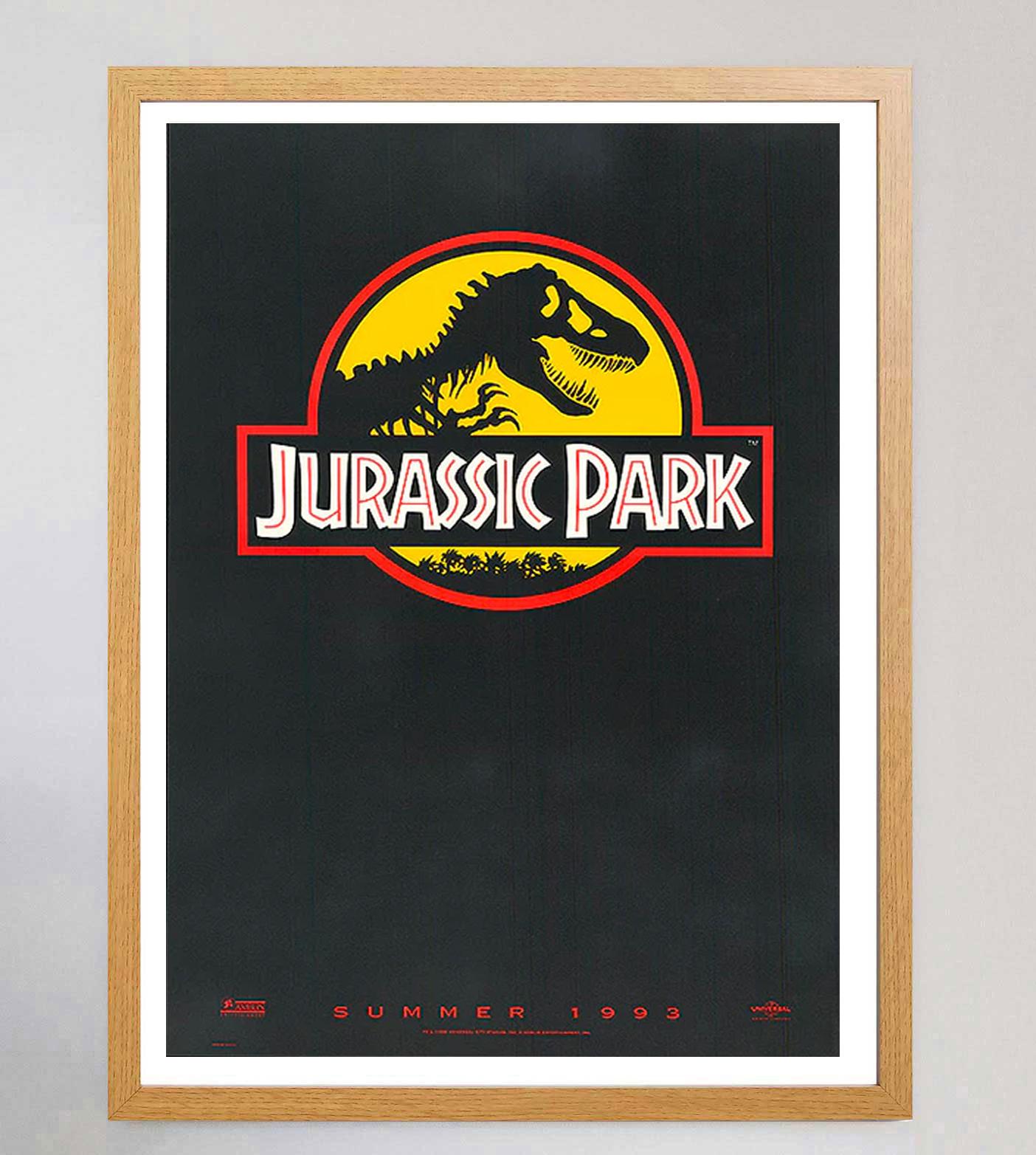 American 1993 Jurassic Park Original Vintage Poster For Sale