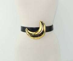 1993 Margarita Barrera Giant Moon & Stars Belt Buckle