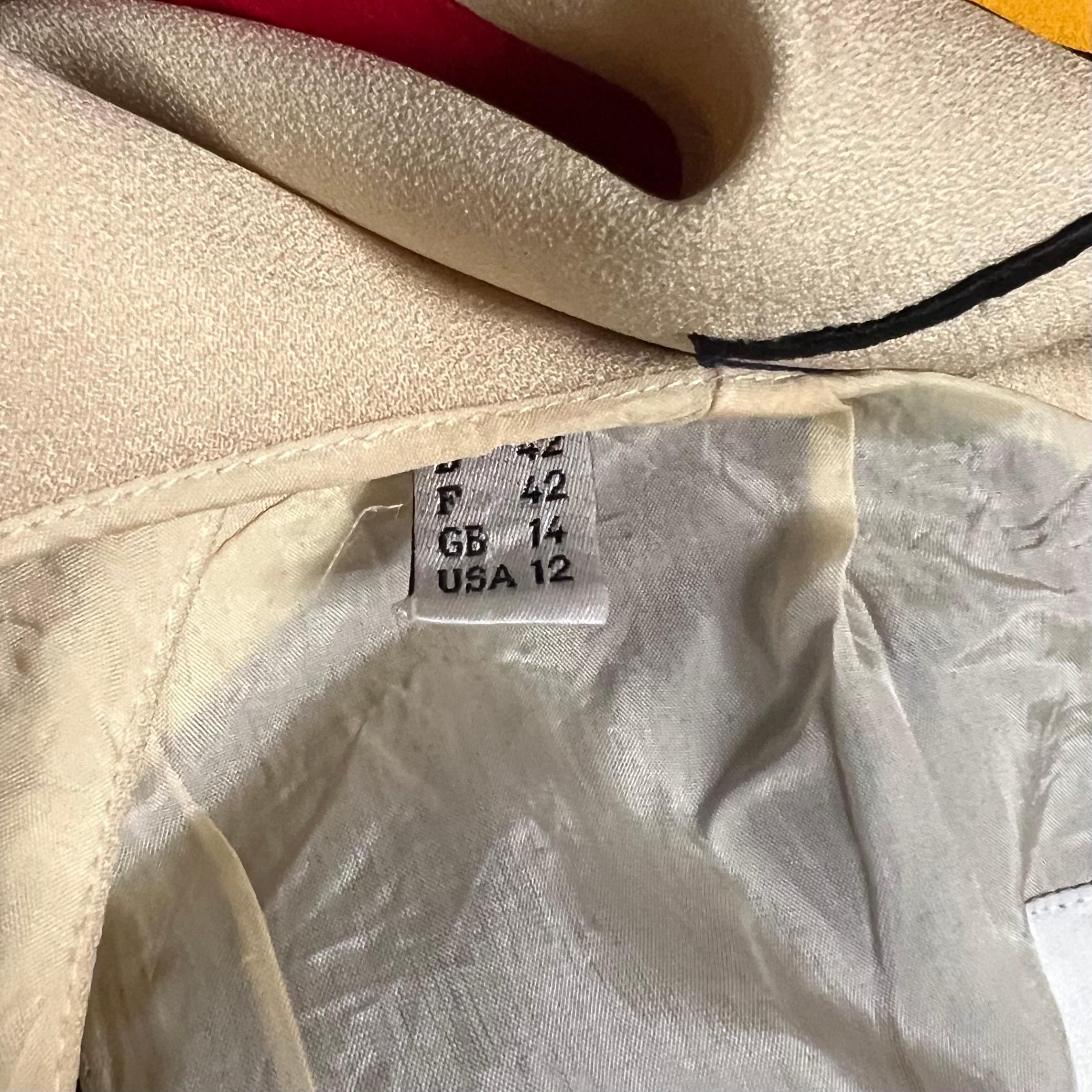 1993 Moschino Cheap & Chic Mondrian “Art Is Love” Dress For Sale 4