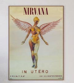 1993 Nirvana- in Utero Original Vintage Poster