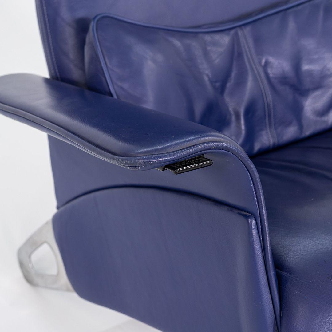 1993, Paar Geoff Hollington für Herman Miller, Loungesessel aus Leder im Angebot 5