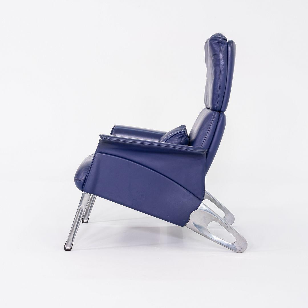 1993, Paar Geoff Hollington für Herman Miller, Loungesessel aus Leder (amerikanisch) im Angebot