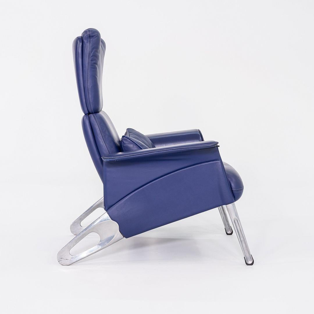1993, Paar Geoff Hollington für Herman Miller, Loungesessel aus Leder im Zustand „Gut“ im Angebot in Philadelphia, PA