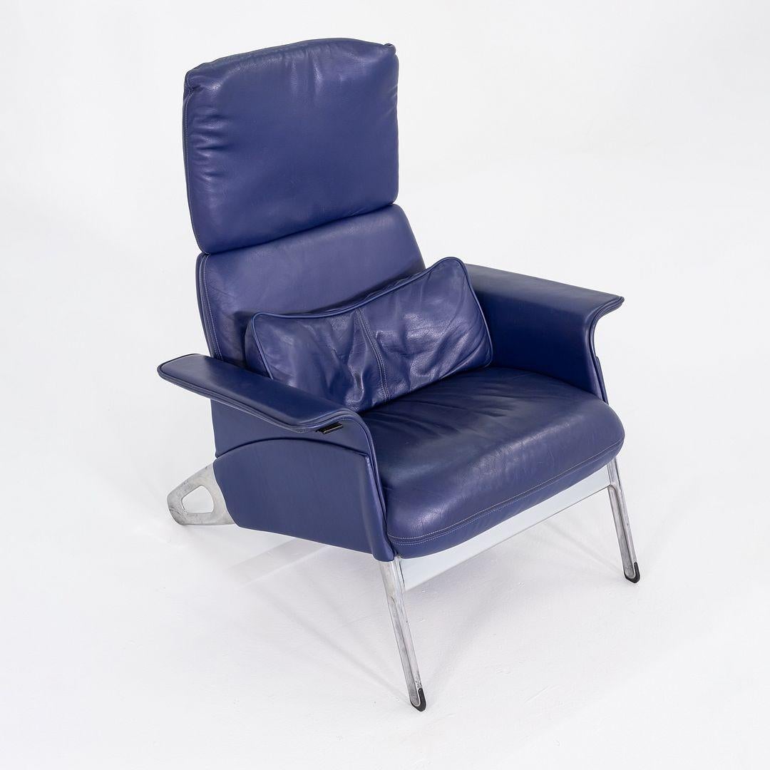 1993, Paar Geoff Hollington für Herman Miller, Loungesessel aus Leder im Angebot 1