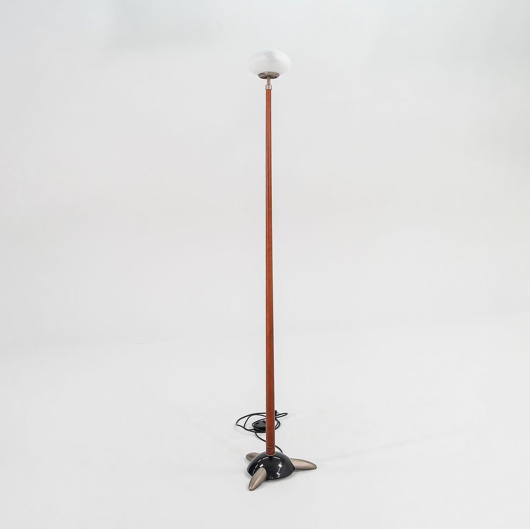 Contemporary 1993 PAO Floor Lamp by Matteo Thun for Arteluce Italy in Cherry and Glass