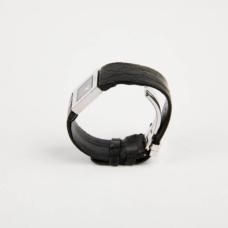 Women's 1993 square Chanel watch For Sale